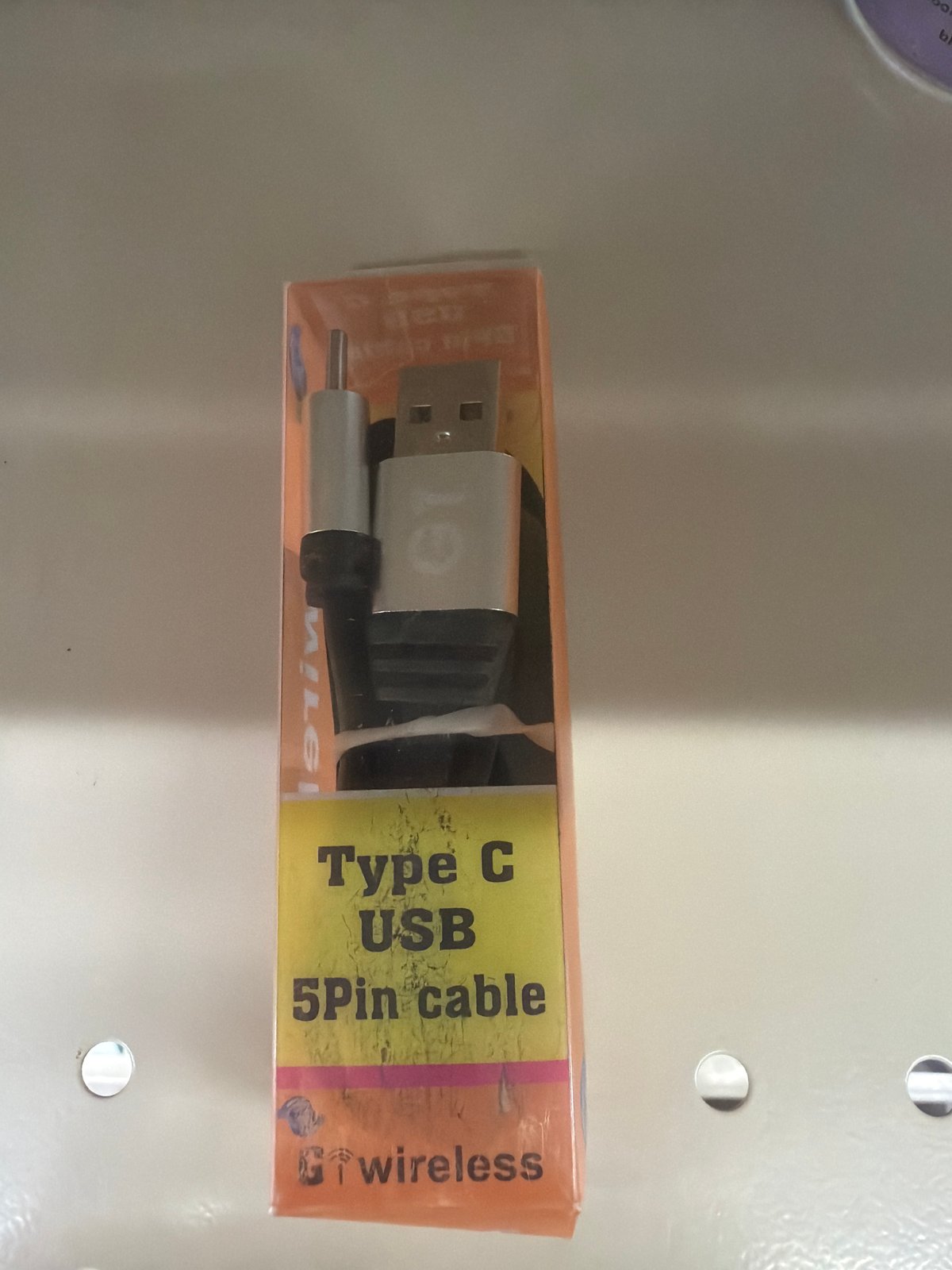 G WIRELESS TYPE C USB 5PIN CABLE