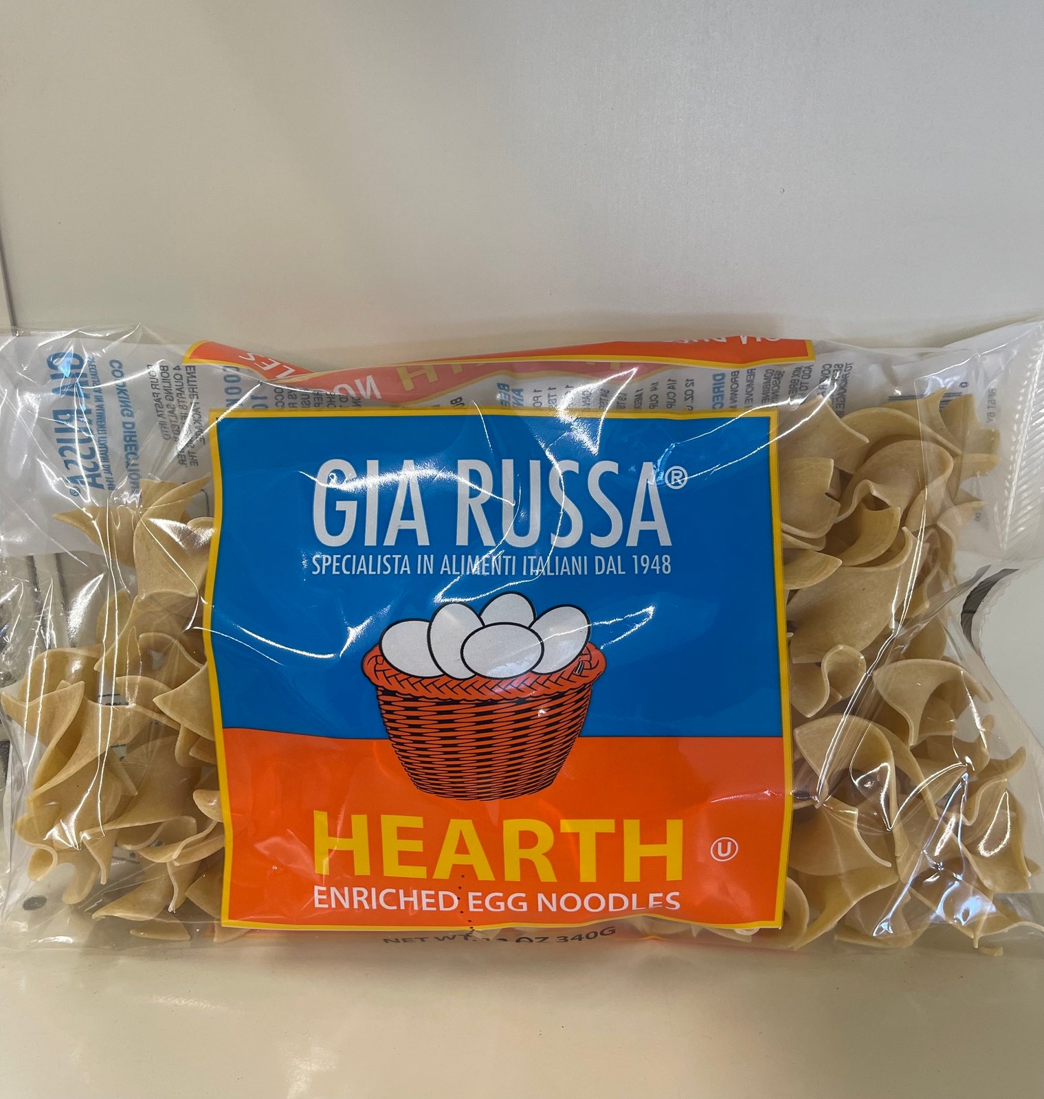 Gia russa hearth egg noodles
