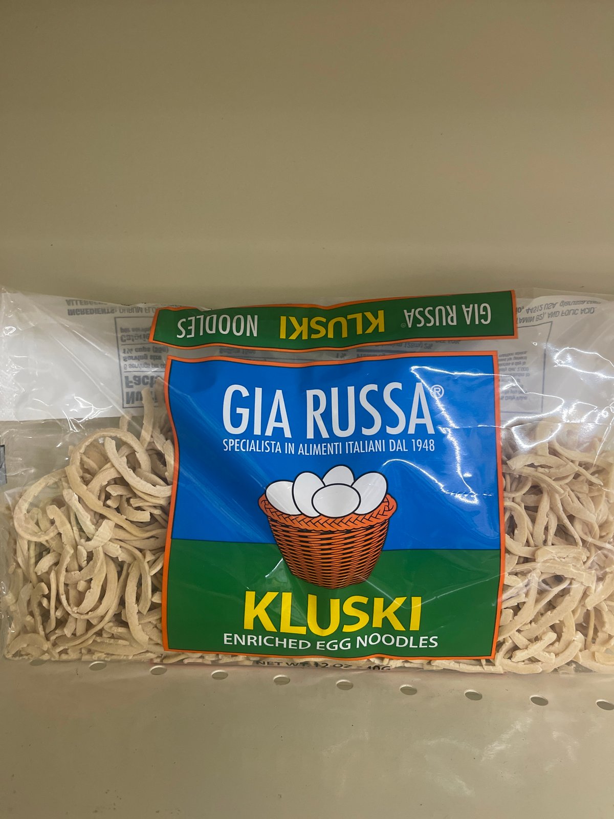 Gia russa kluski egg noodles