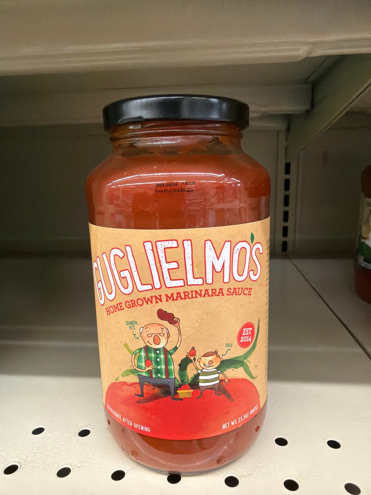 GUGLIELMOS MARINARA SAUCE