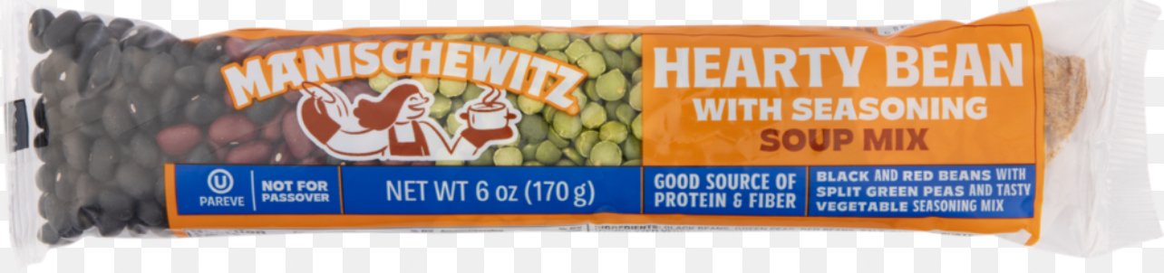 Hearty bean with seasoning soup mix