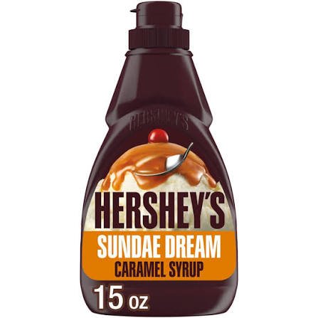 Hershey's Sundae Dream Thick & Delicious Caramel Syrup