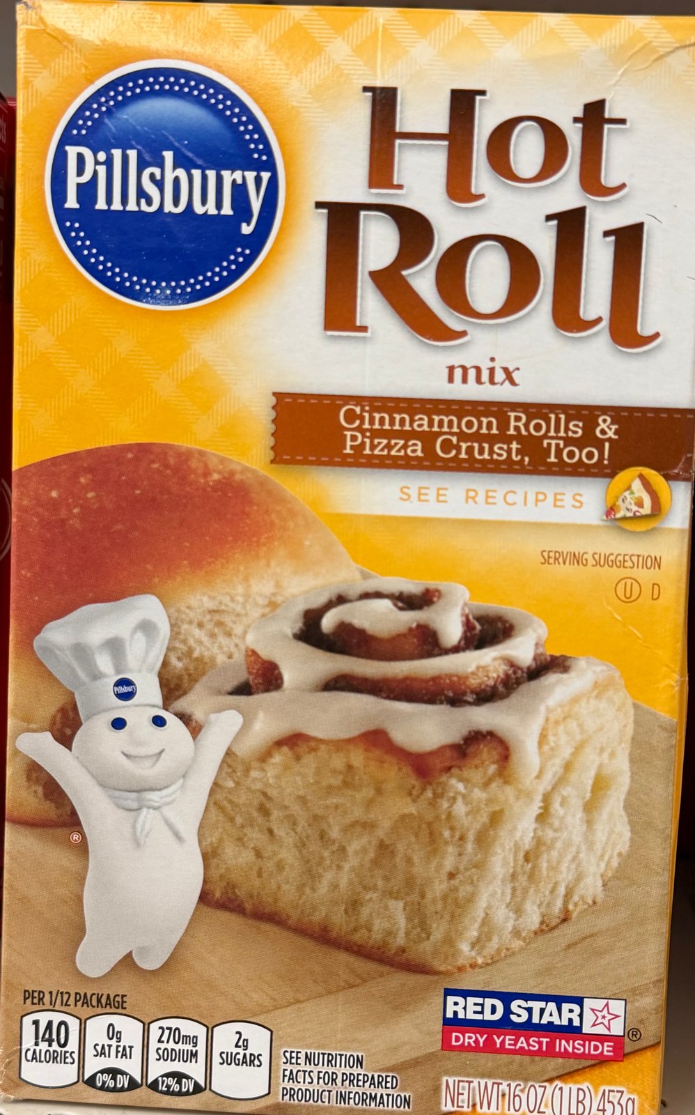 Hot Roll mix Cinnamon 16oz