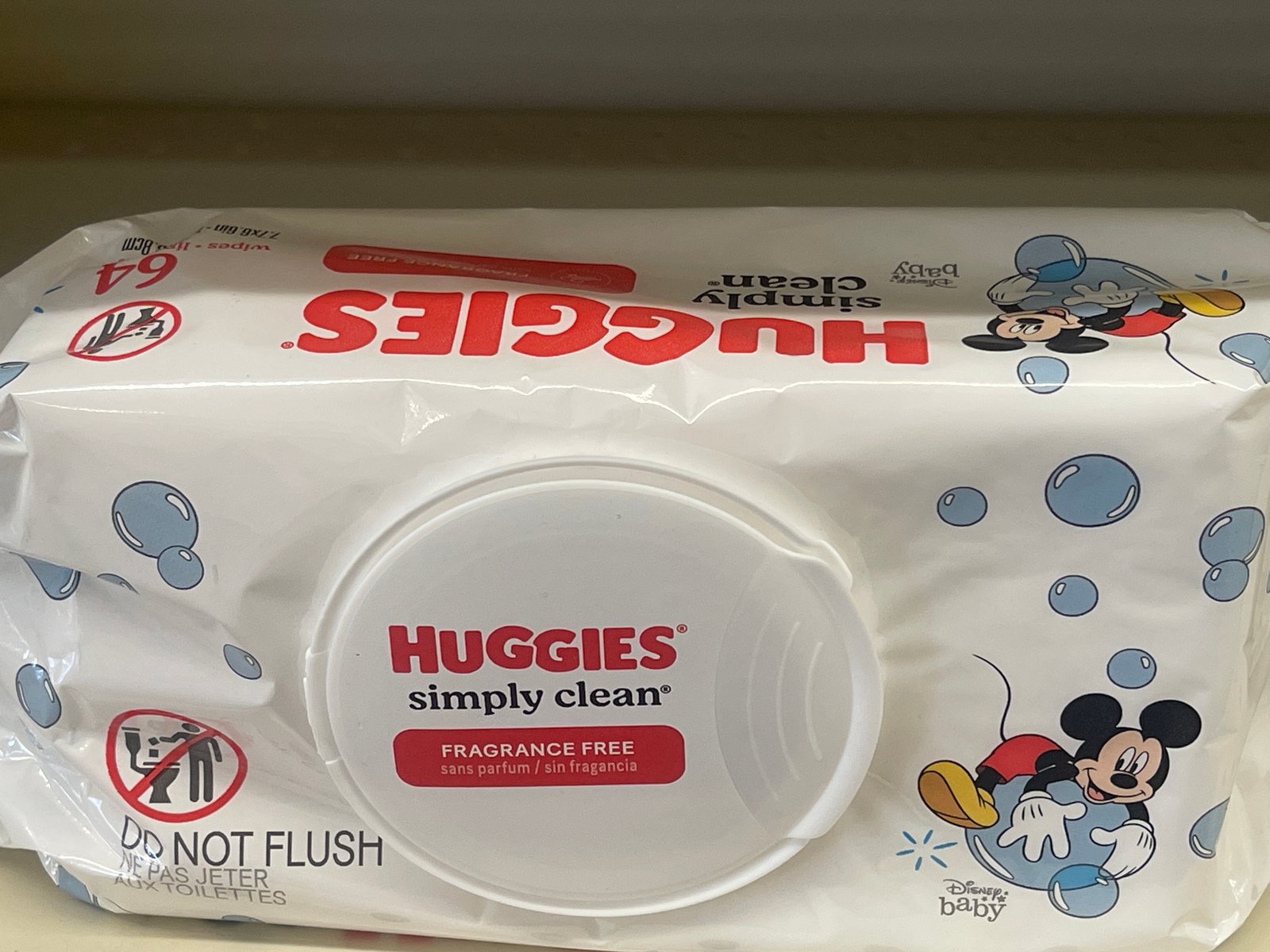 Huggies simply clean