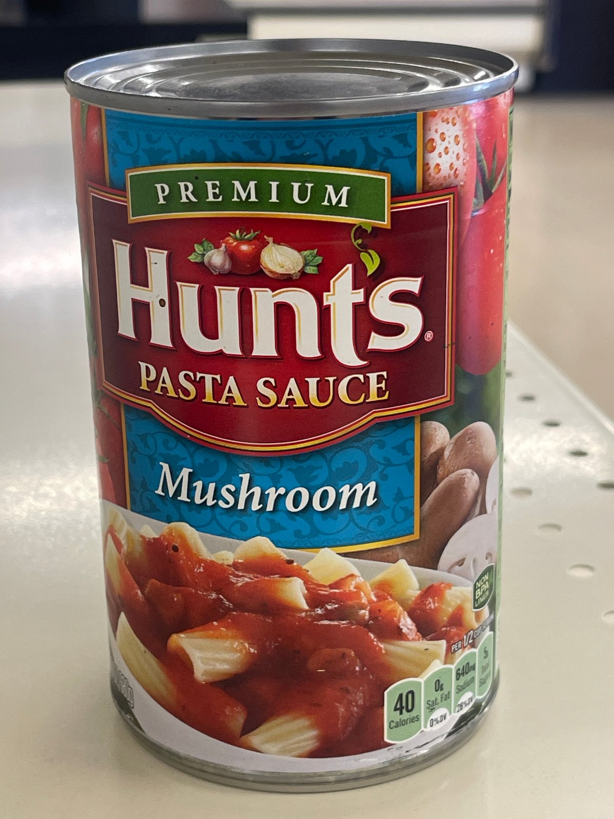 Hunts pasta sauce mushroom