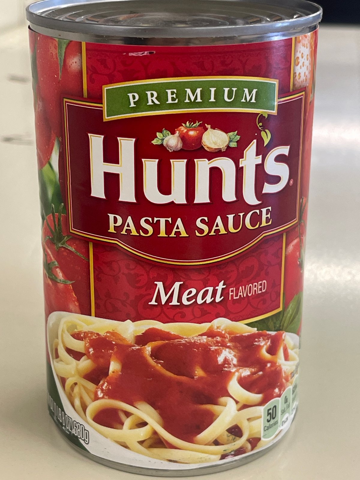 Hunts pasta sauce-meat flav