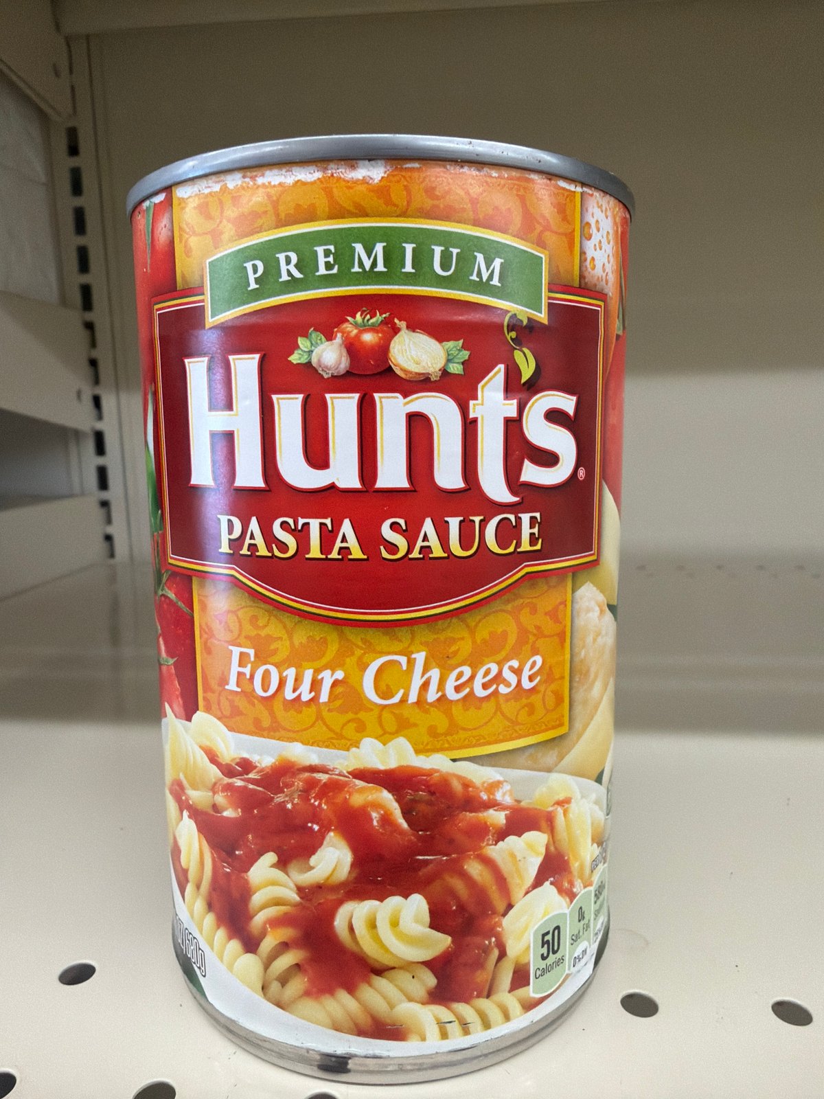 HUNTS PASTA SAUCE FOUR CHEESE