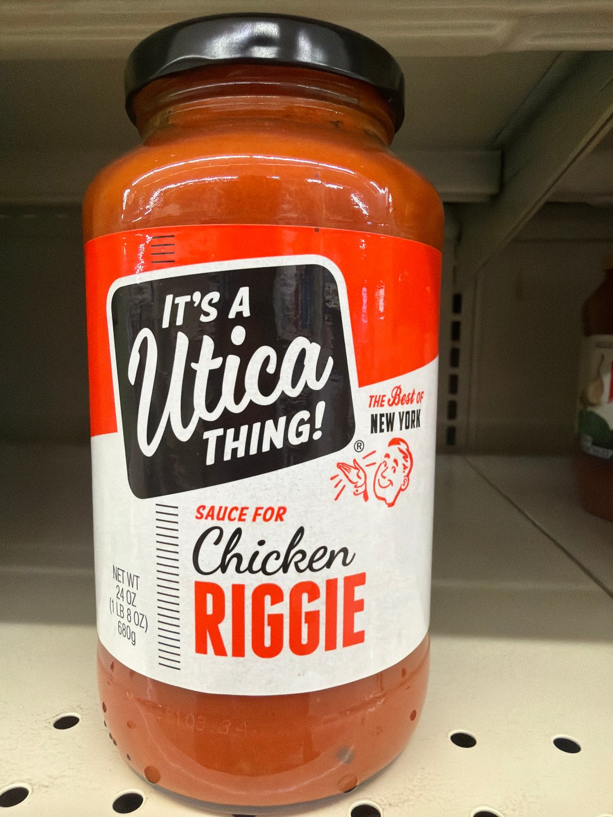ITS A UTICA THING SAUCE FOR CHICKEN REGGIE