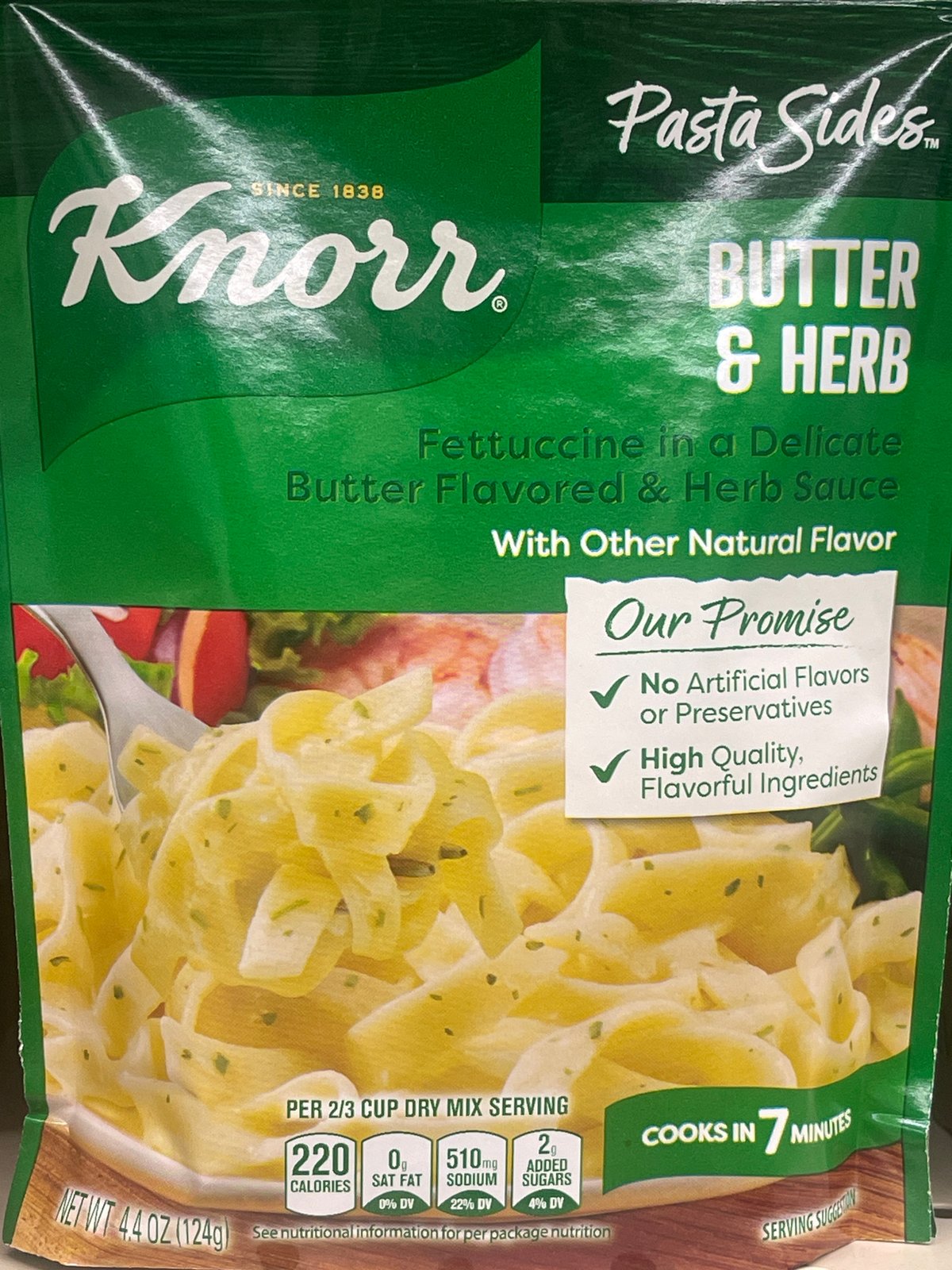 Knorr butter&herb pasta