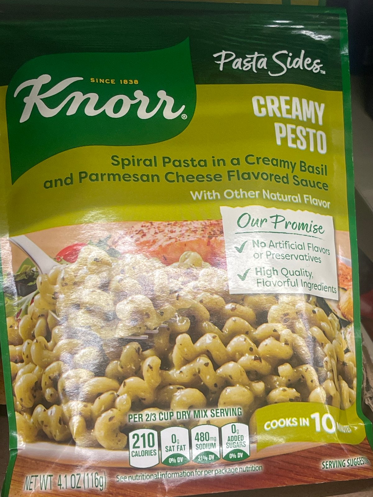 Knorr creamy pesto
