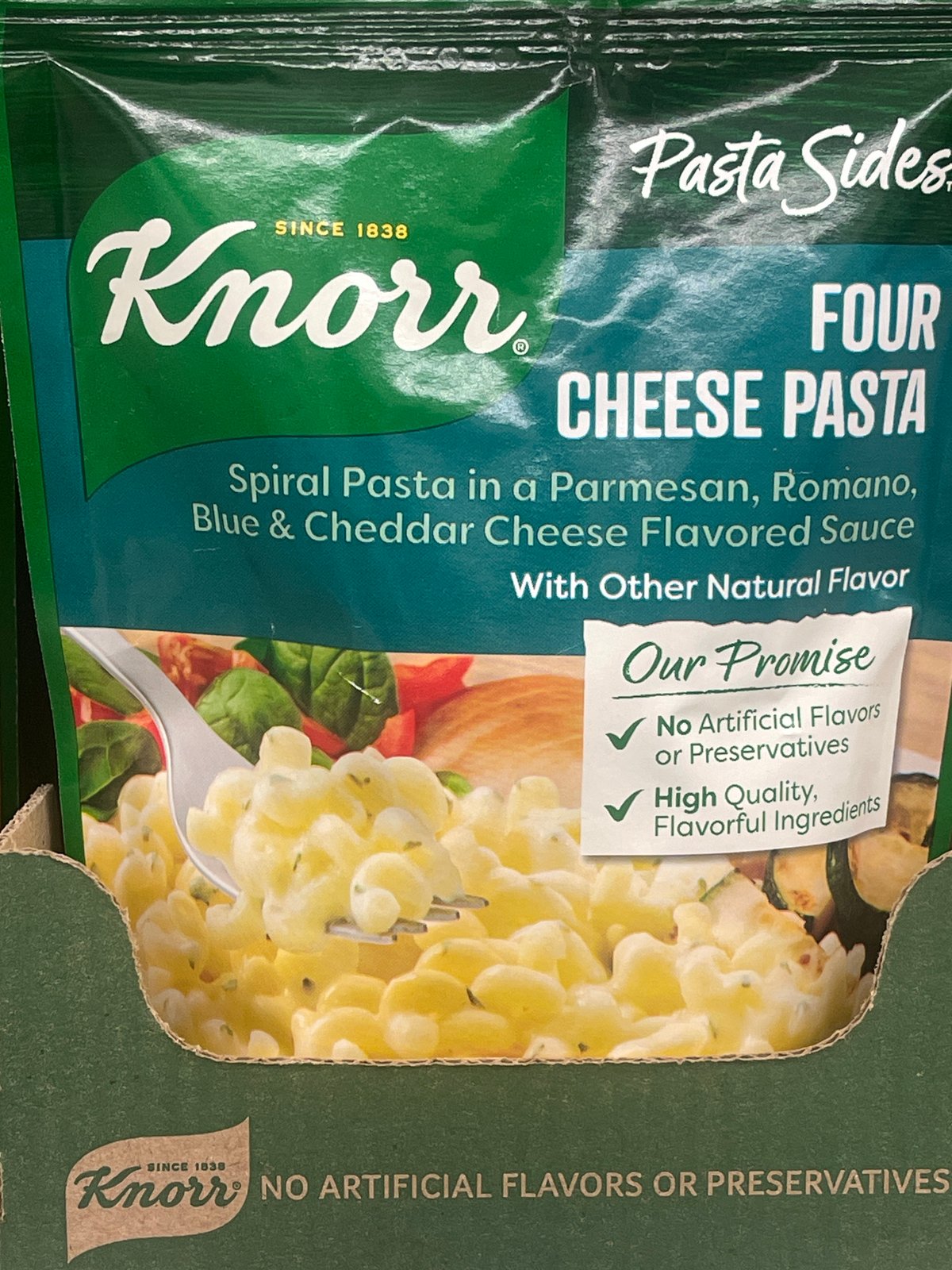 Knorr four cheese pasta