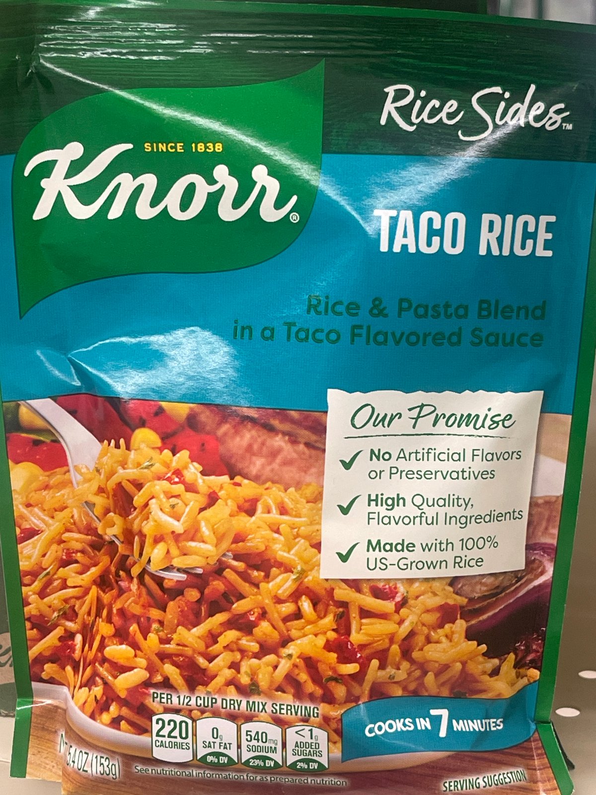 Knorr taco rice