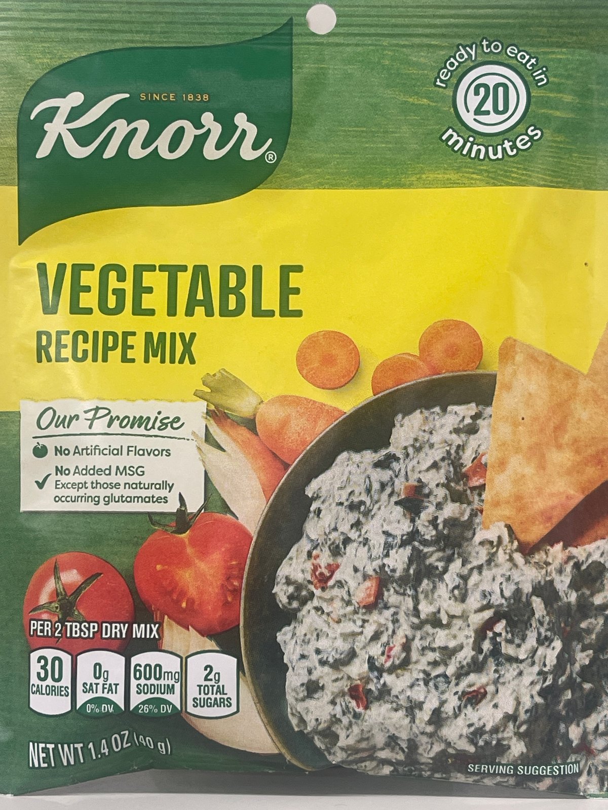 Knorr vegetable recipe mix