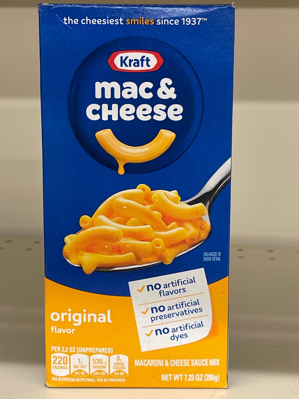 Kraft mac&cheese orginal
