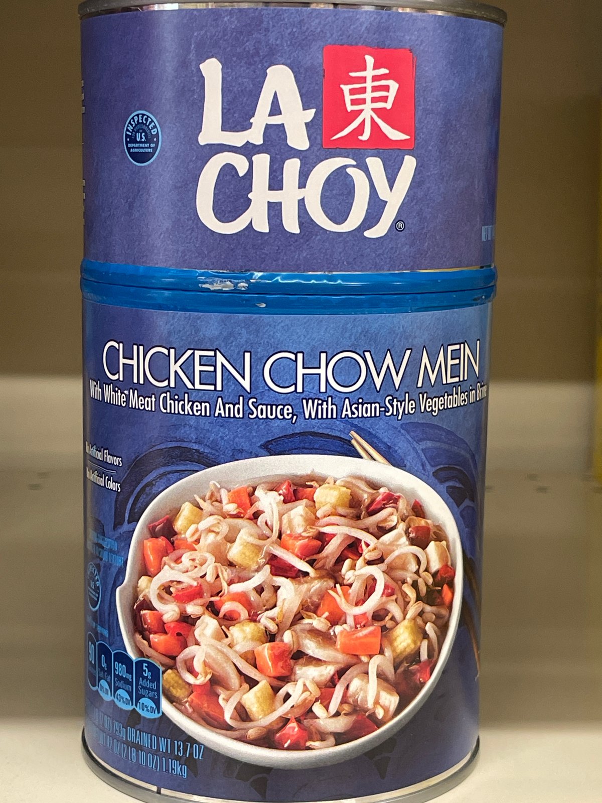 La choy chicken chowmein