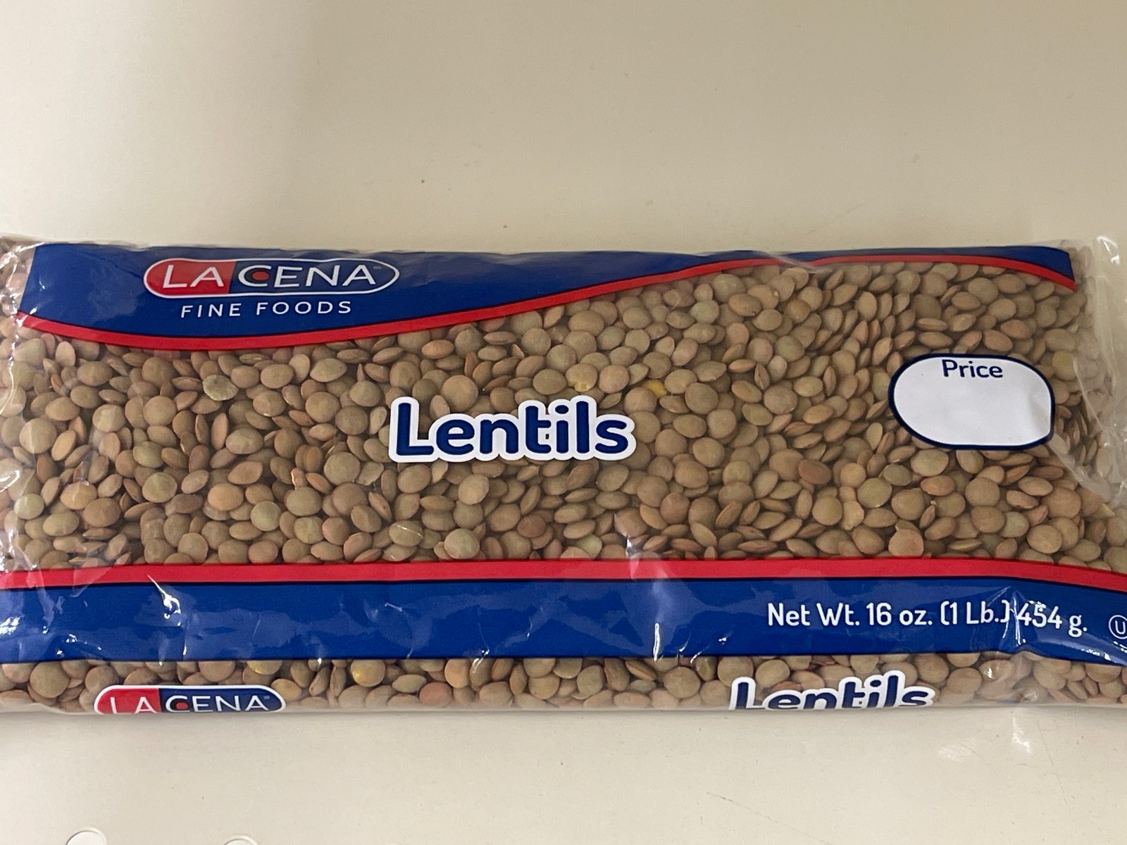 Lacena fine foods lentils-16 oz