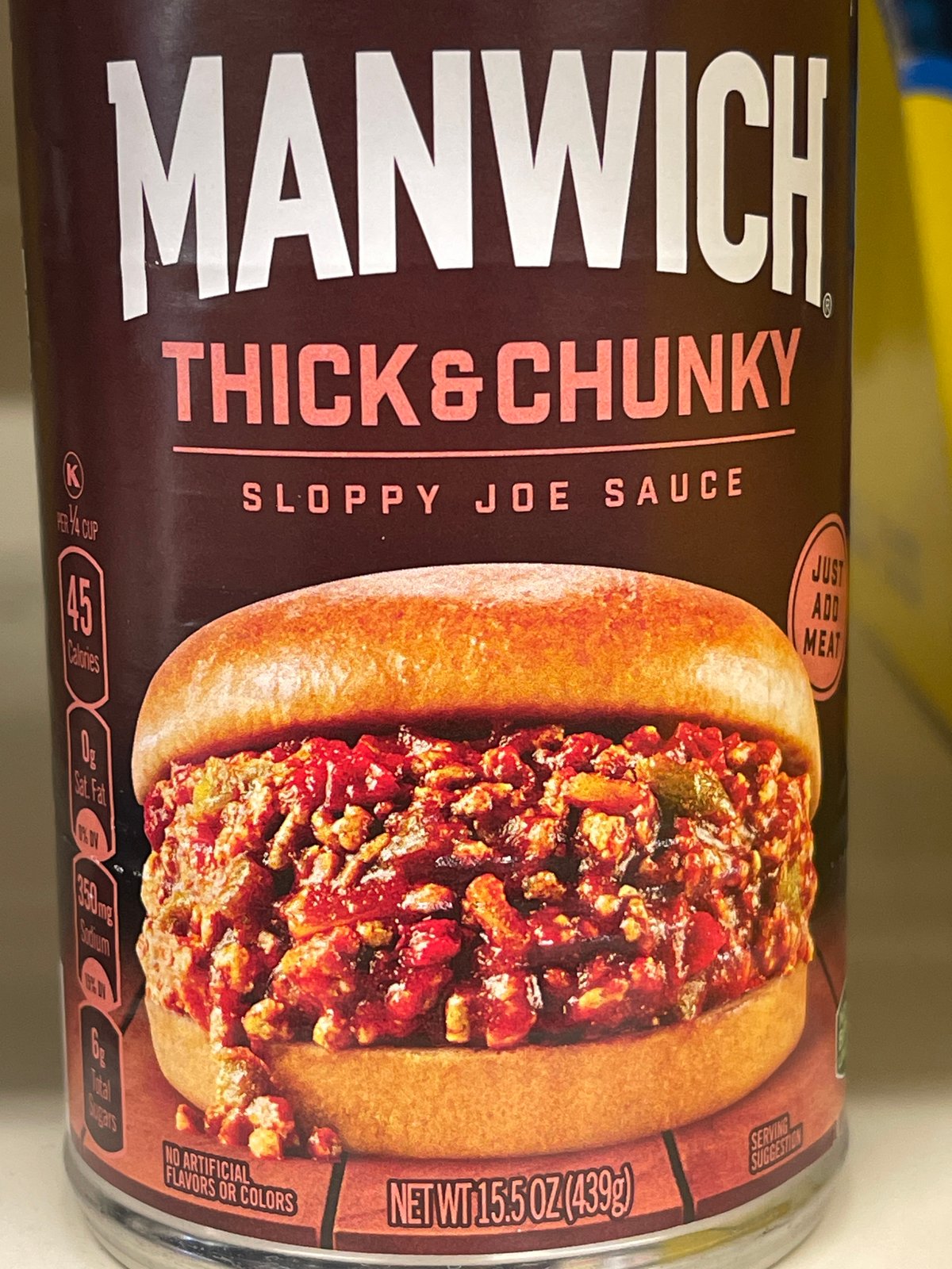 Manwich thick and chunky
