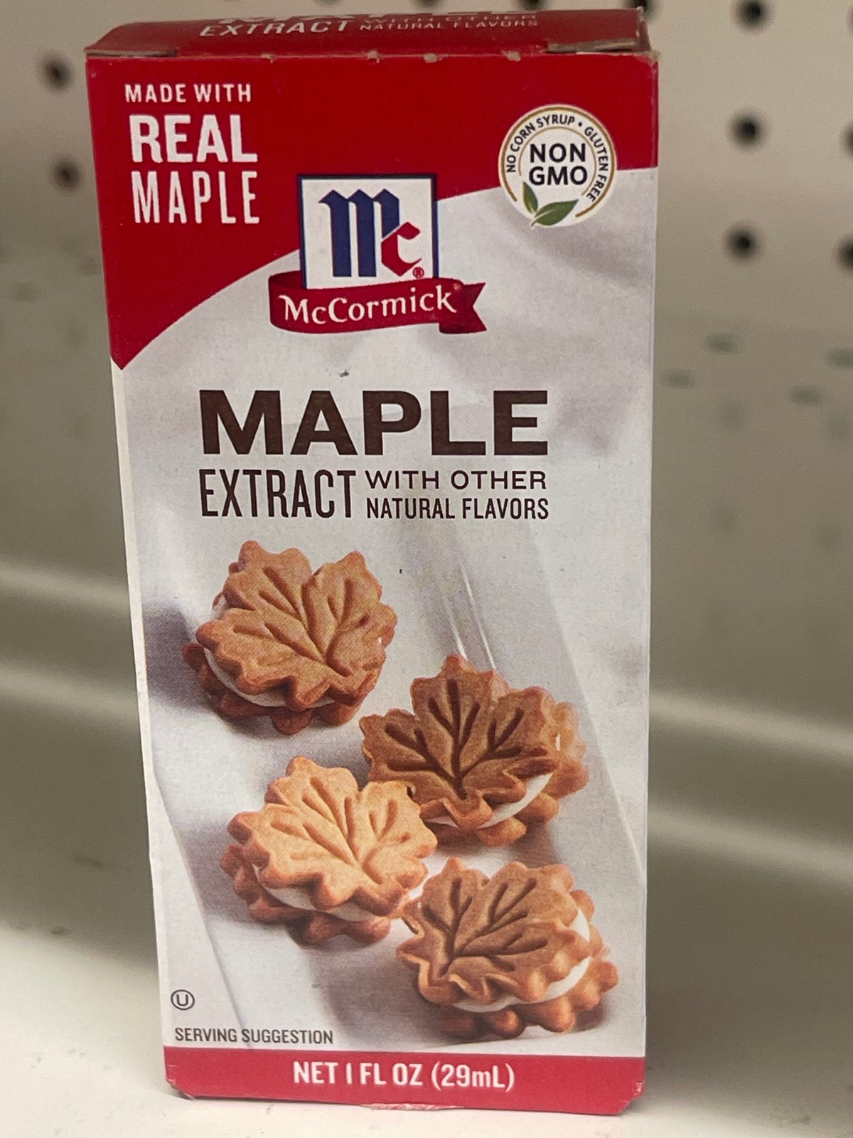 McCormick pure maple extract