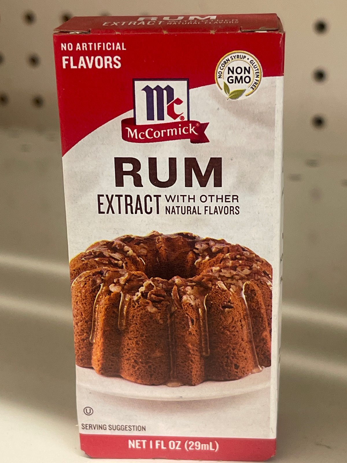McCormick pure rum extract