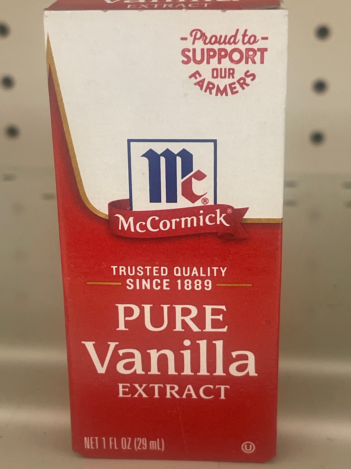 McCormick pure vanilla extract