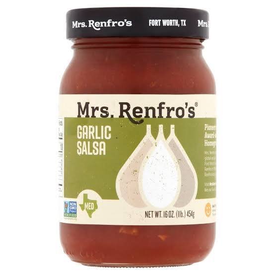 MRS.Renfro's garlic salsa