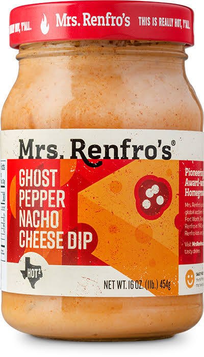 MRS.Renfro's ghost pepper nacho cheese dip