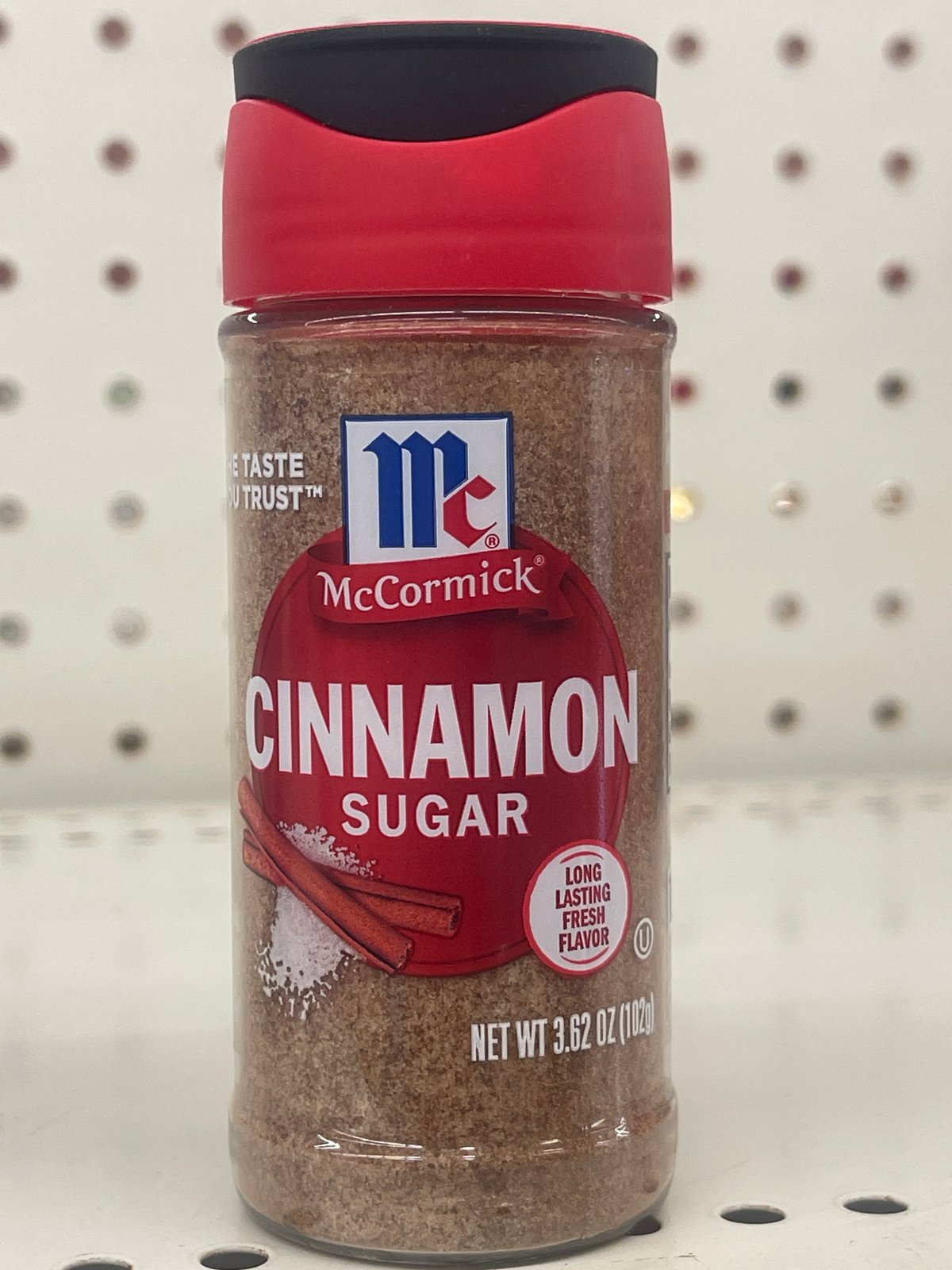 McCormick cinnamon sugar