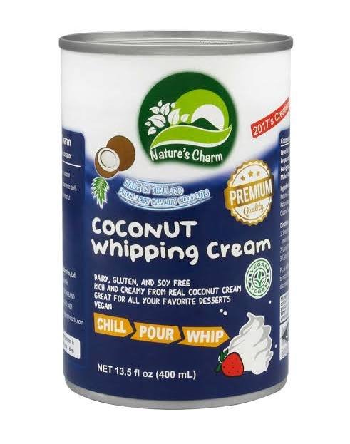 NAT'S CHARM COCONUT WHIPPING CREAM