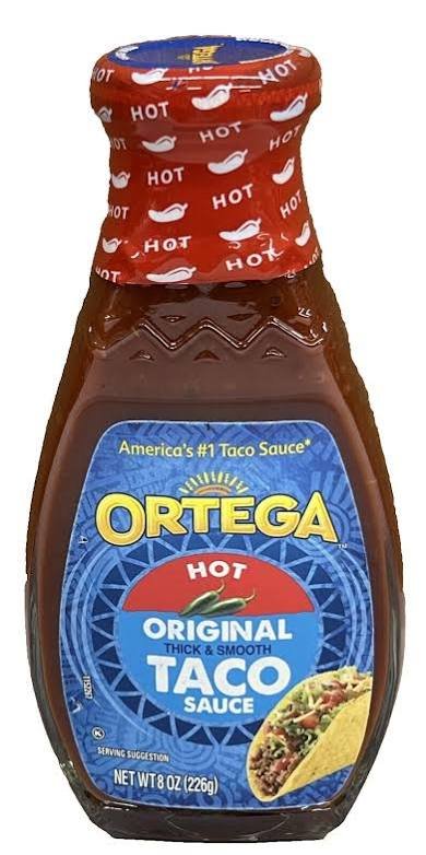 ortega org taco sauce- hot
