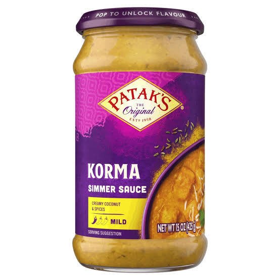 PATAK'S korma sauce