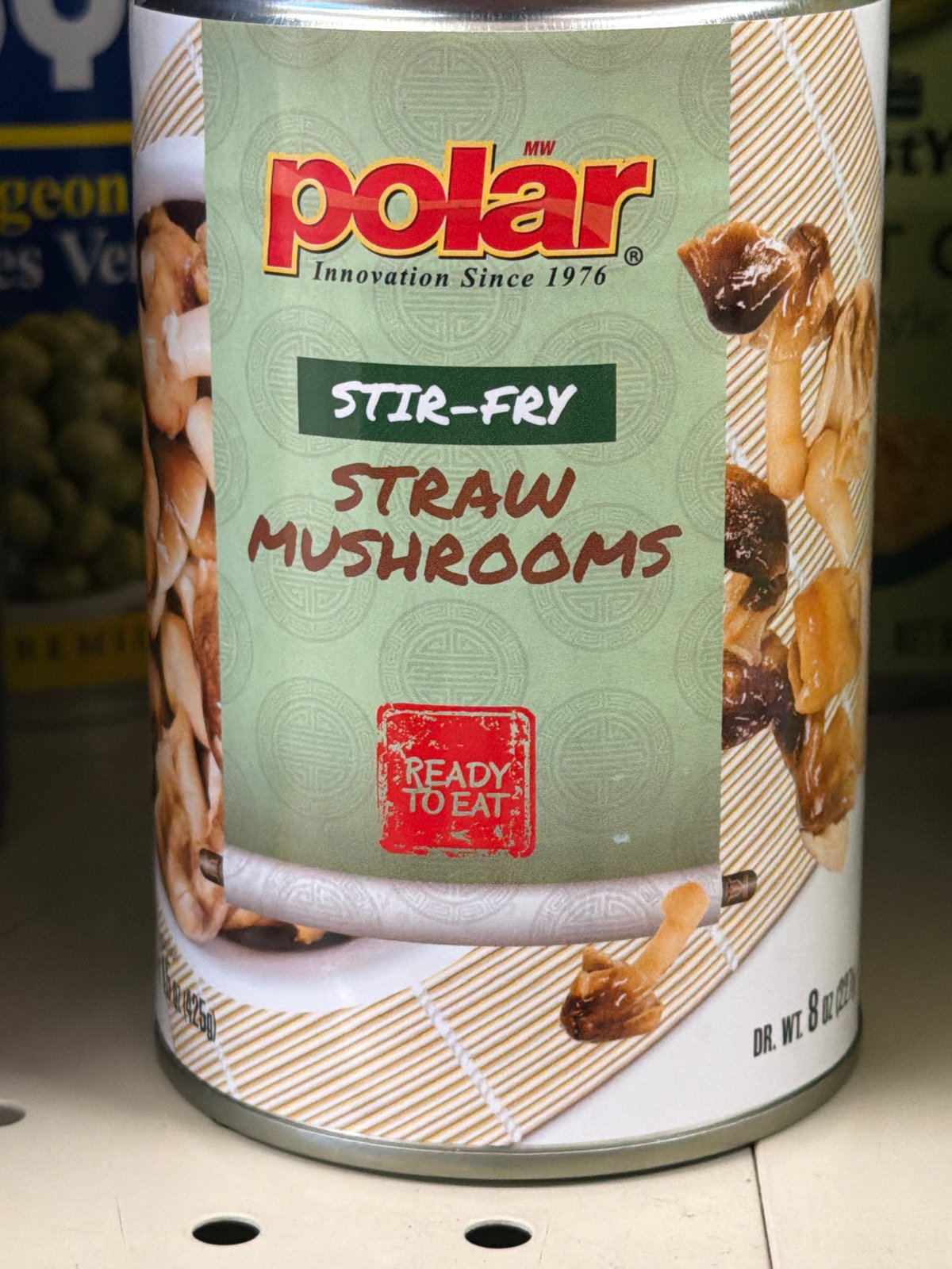 POLAR STR FRY STRAW MUSHROOM