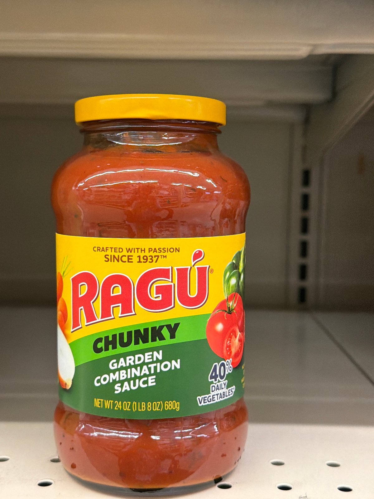 RAGU CHUNKY GARDEN COMBINATION SAUCE