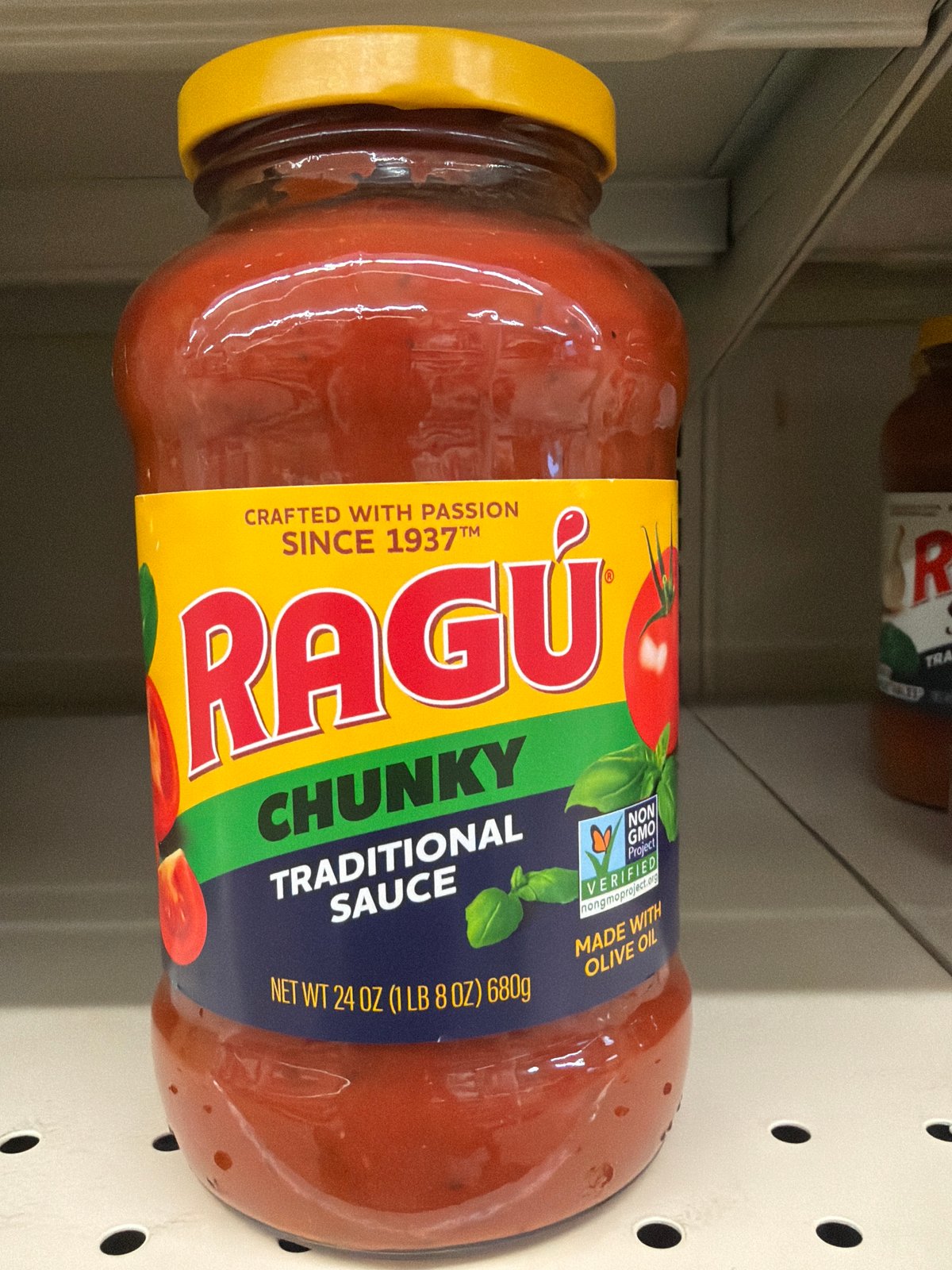 RAGU CHUNKY TRADITIONAL SAUCE