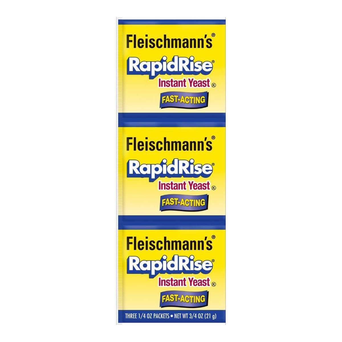 Rapidrise instant yeast fast acting