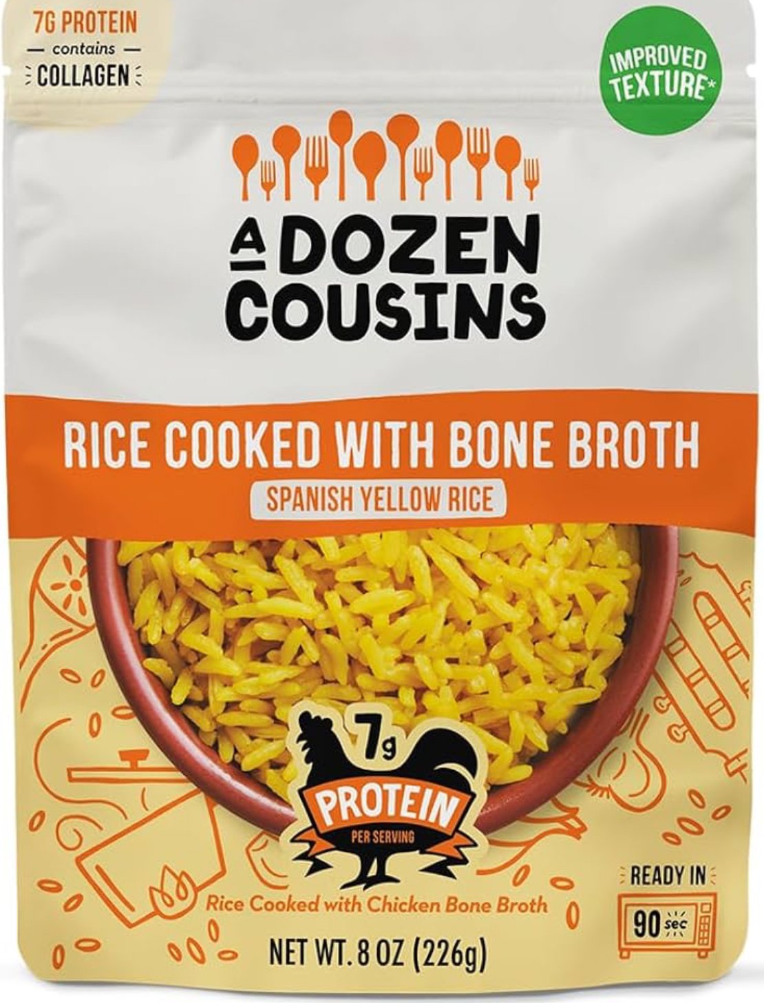 A dozen cousins- spanish yellow rice