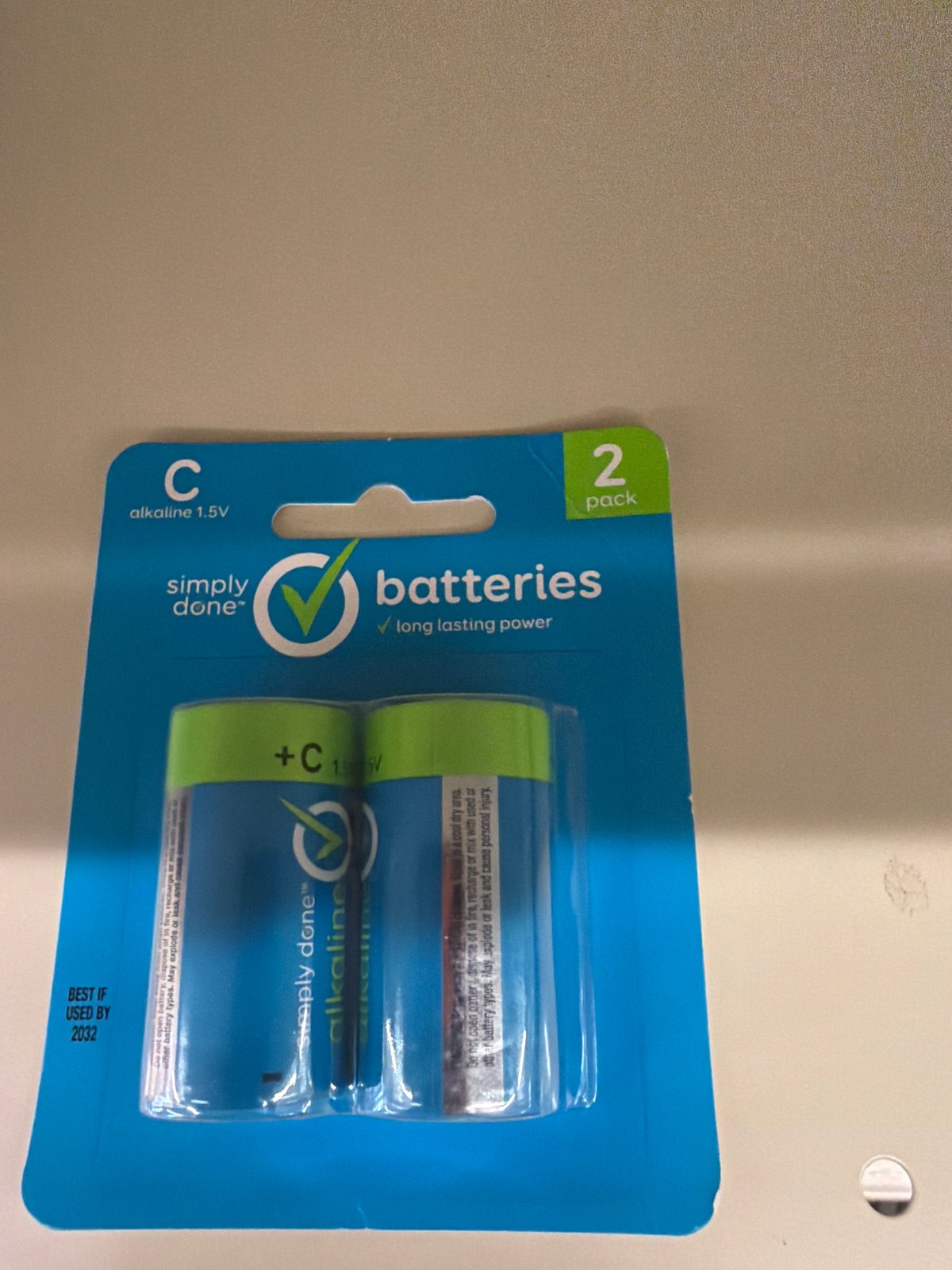 SIMPLY DONE CELL ALKALINE BATTERY