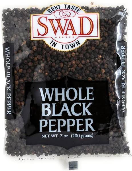 Swad Black Pepper Whole 7oz