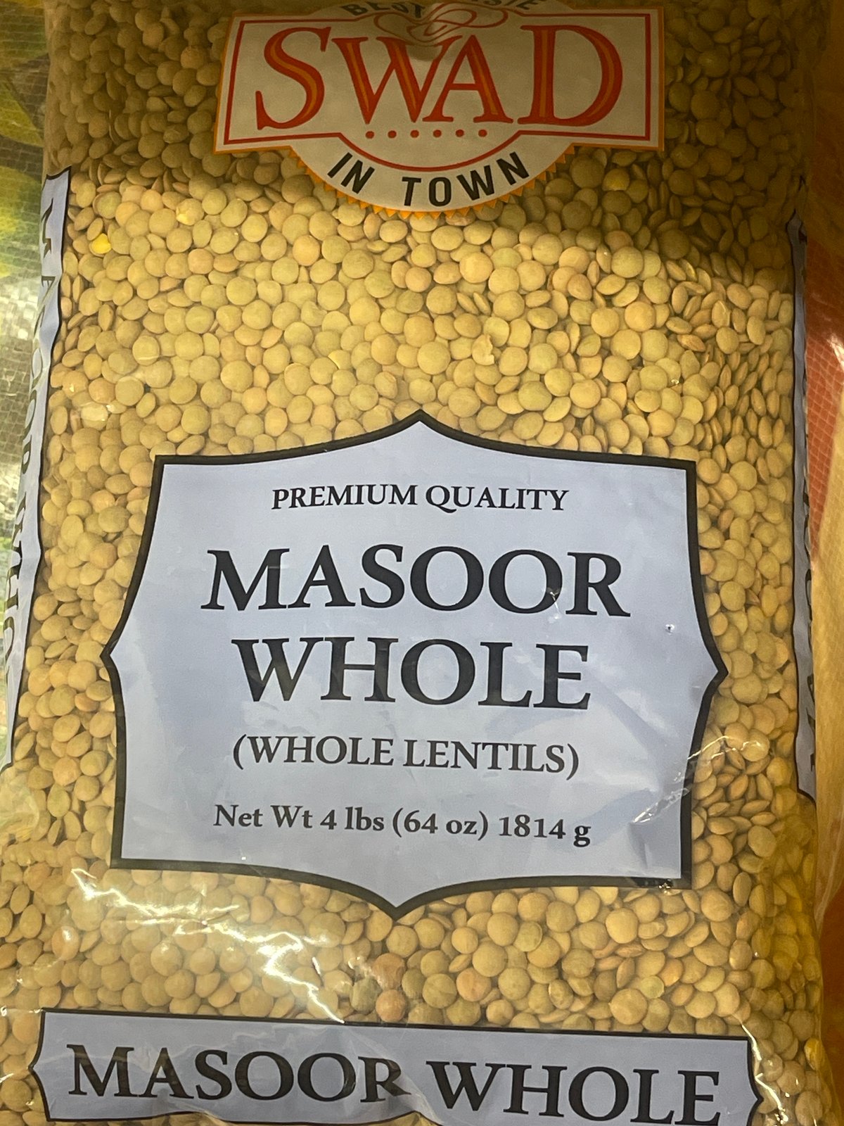 Swad masoor whole