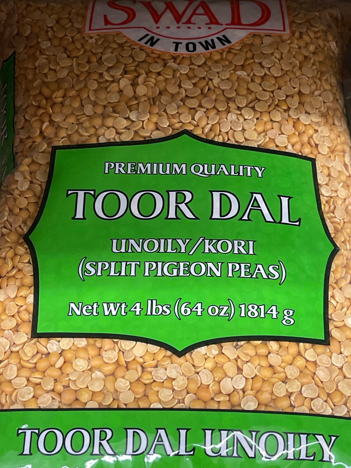 Swad toor dal-64 oz