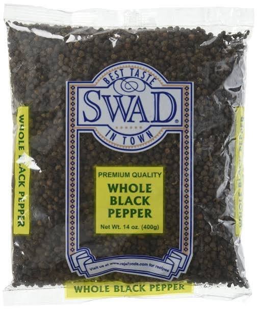 Swad Whole Black Pepper (14 oz / 400g)
