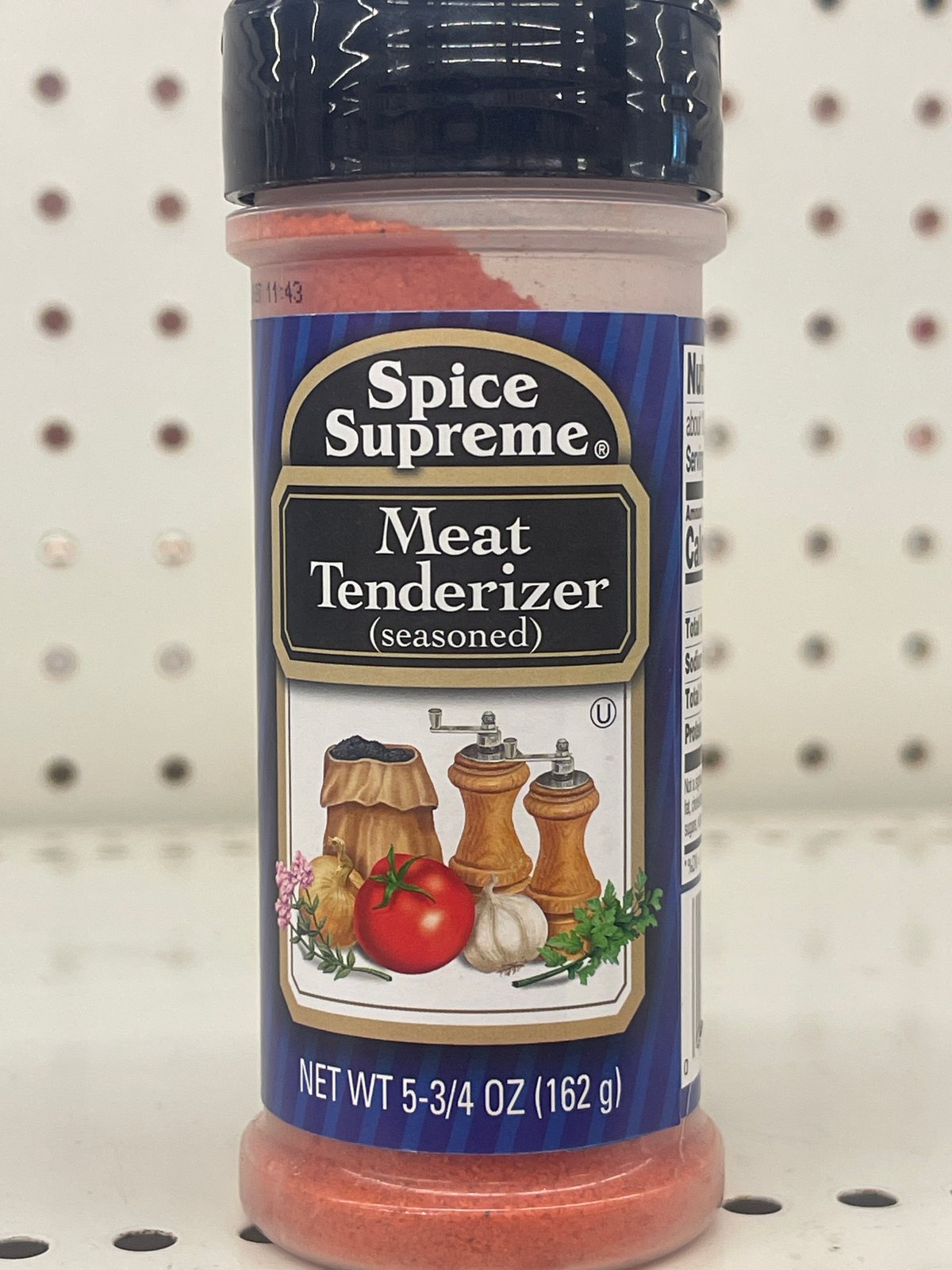 Spice supreme meat tenderizer