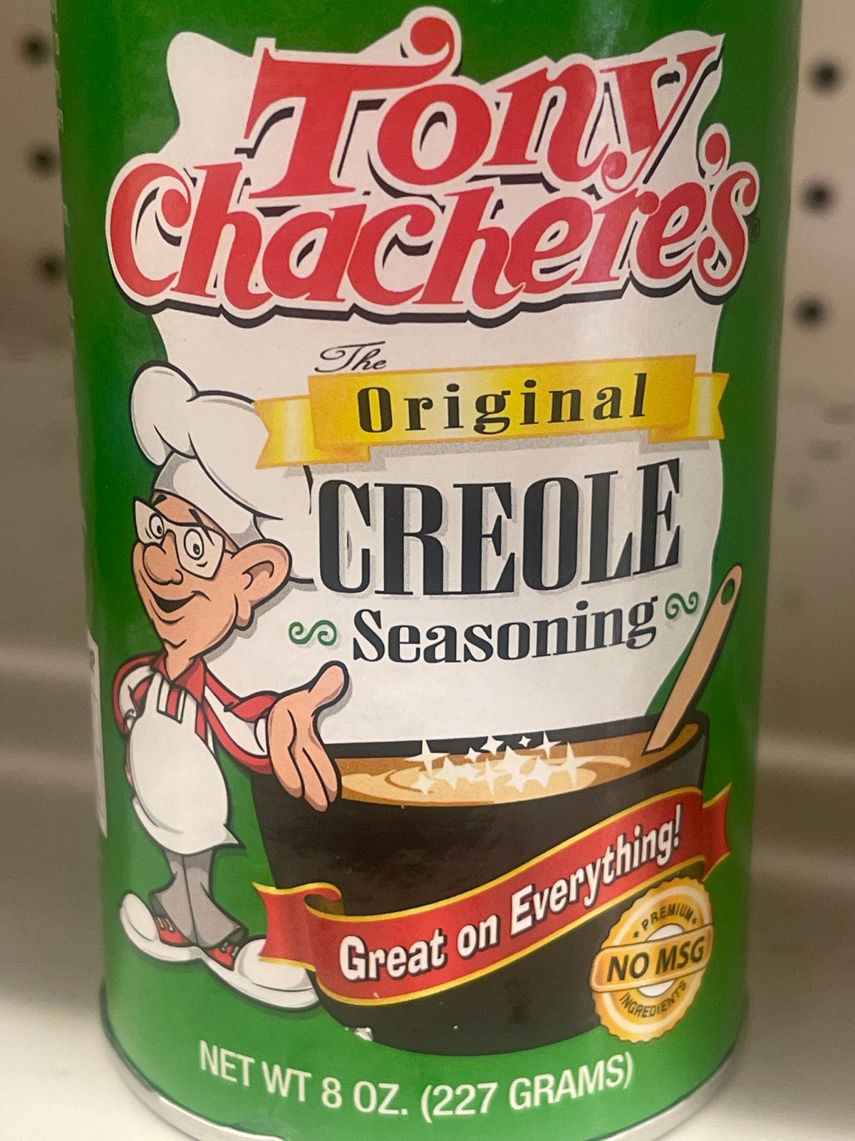 Tony original creole seasoning