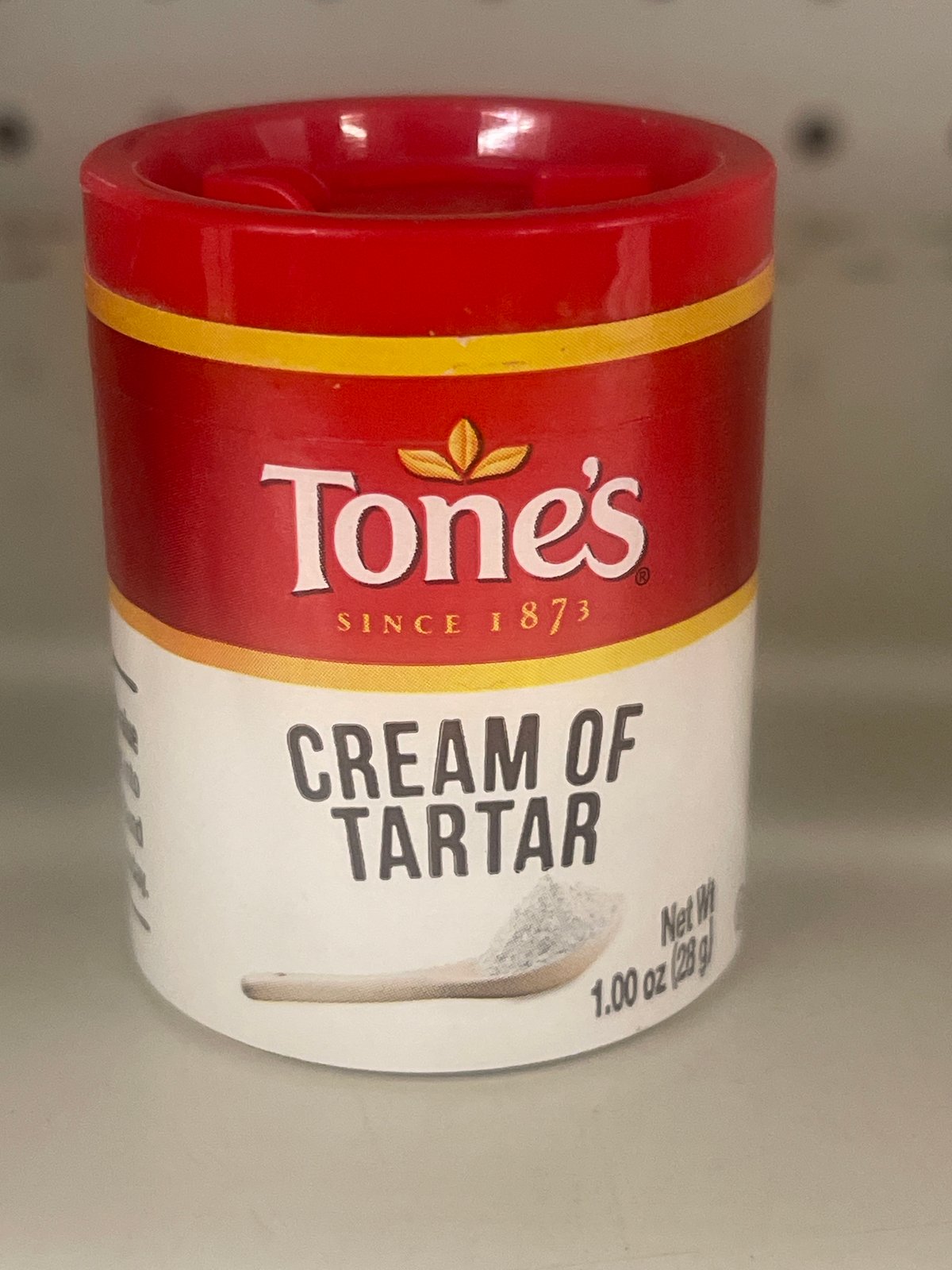 Tones cream of tartar