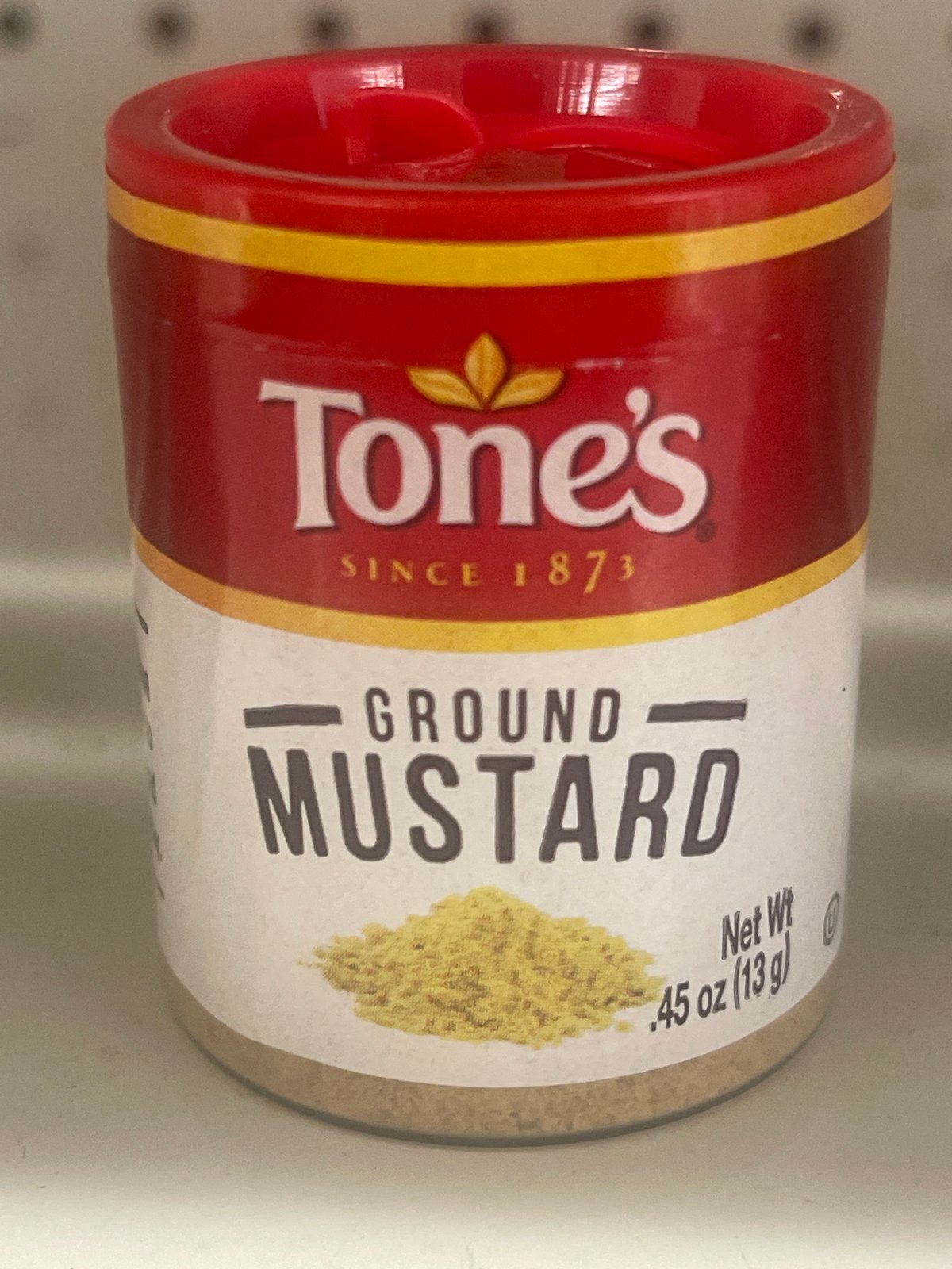 Tones ground mustard