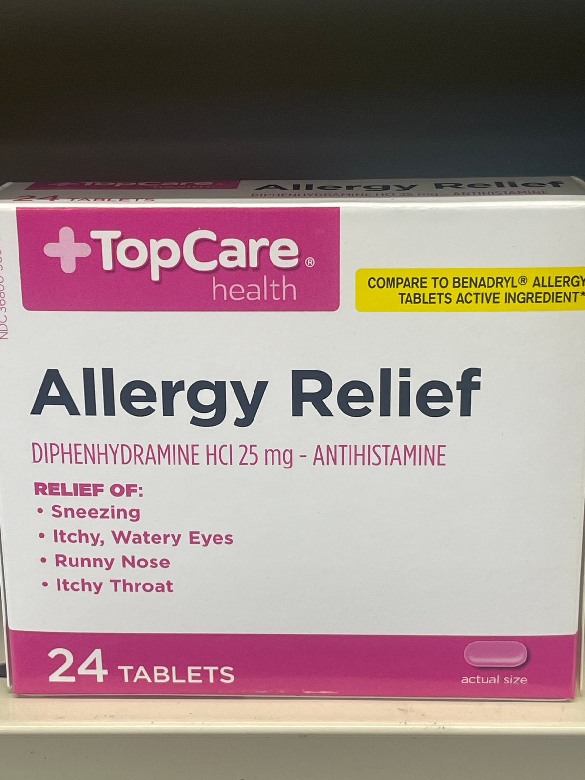Topcare health allergy relief-24
