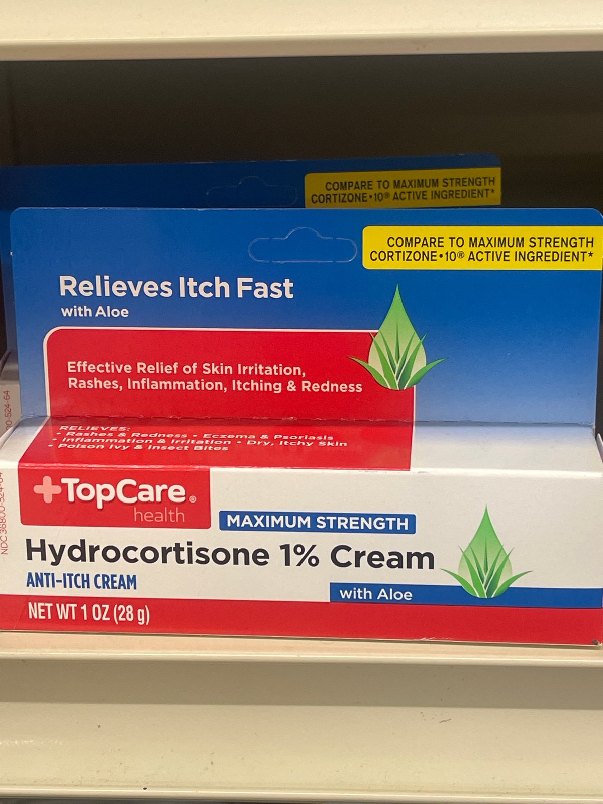 Topcare health antiitch cream-aloe
