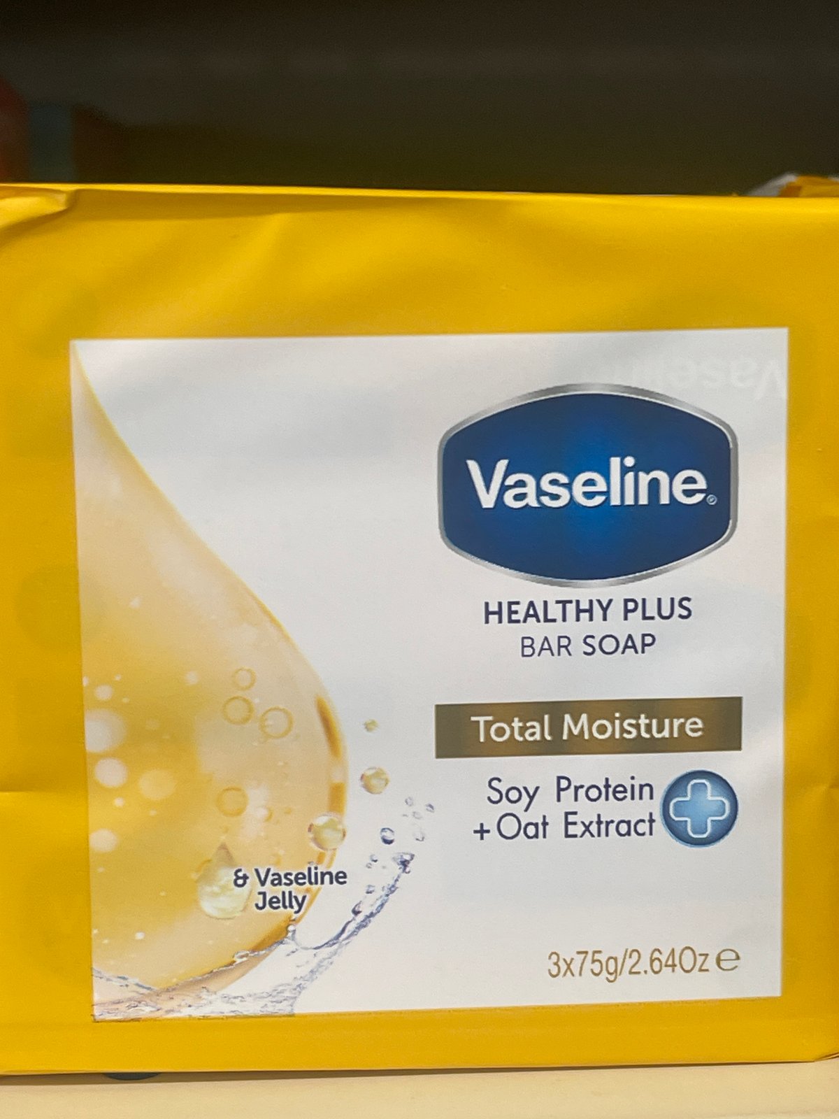 Vaseline bar soap