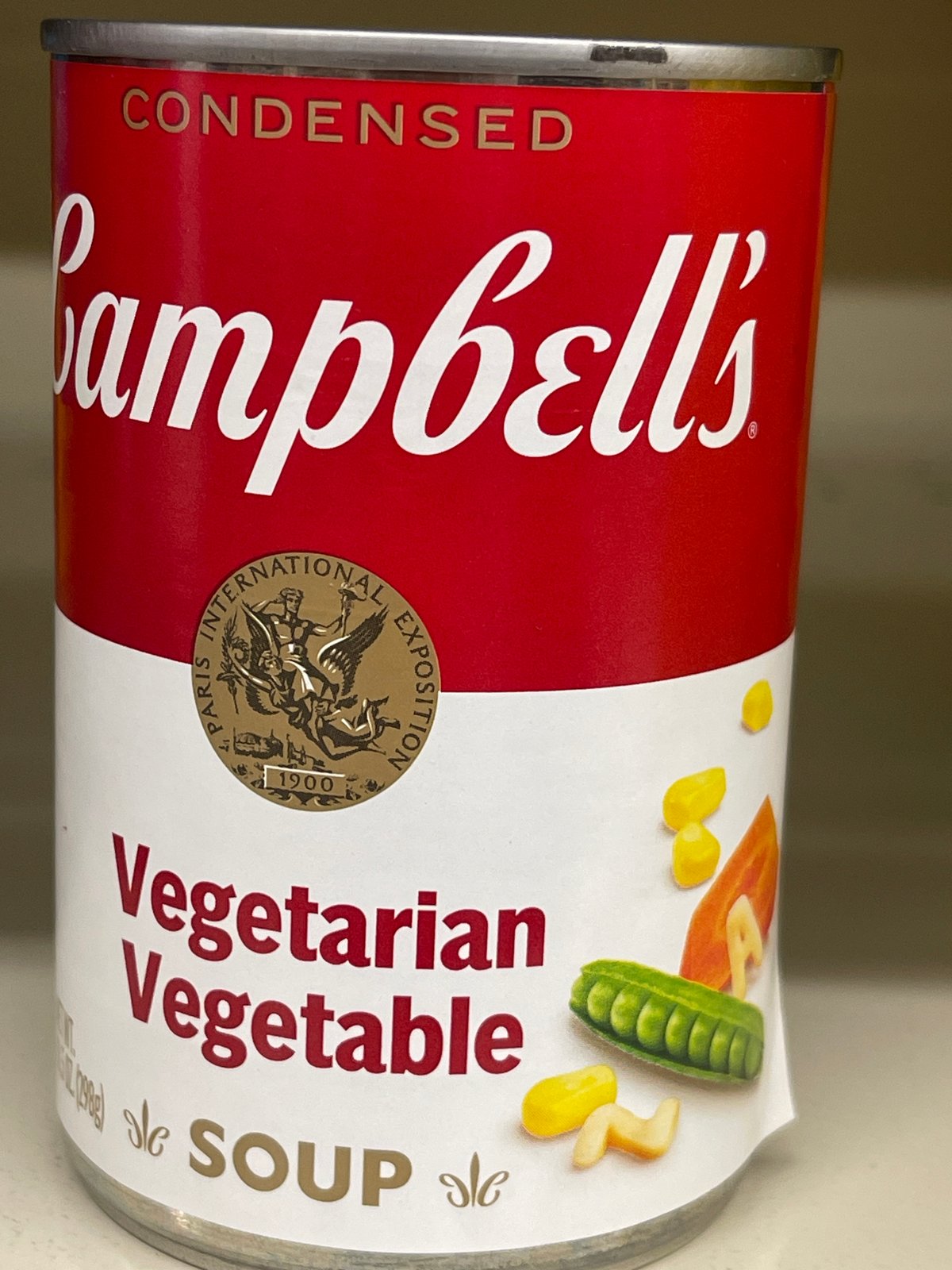 Campbells vegetarian veg soup