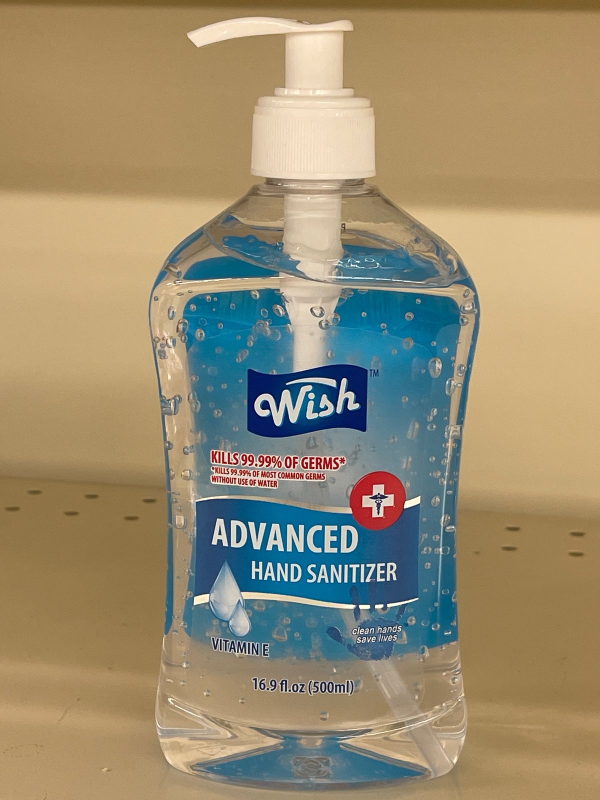 Wish advanced hand sanitizer