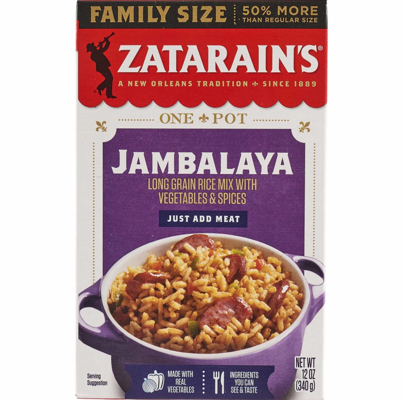 Zatarains Jambalaya Rice Mix